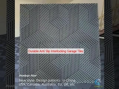 Des carreaux de garage anti-dérrapage durables