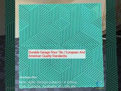 Carreaux de sol de garage durables / Normes de qualité européennes et américaines