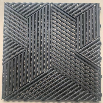 Carreaux de sol de garage 3D lourds PP résistant à la température 620g/carreaux