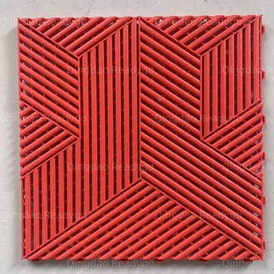 carreaux de sol de garage en polypropylène
