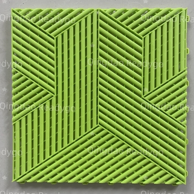 Carreaux de sol de garage résistant aux chocs