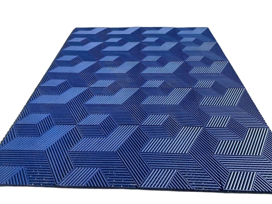 Matraques de sol de garage non glissantes tapis de sol de garage commerciaux carrés