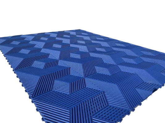 Carreaux de garage en plastique carpet carrés pour les planchers de garage