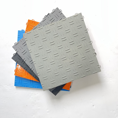 Carreaux de sol de garage en diamants entrelacés
