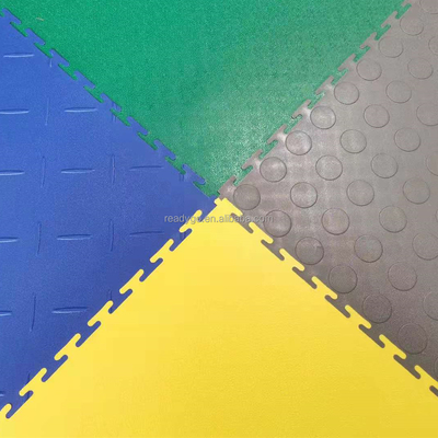OEM Carreaux de plancher de garage en PVC flexible Plancher de garage en PVC pas cher