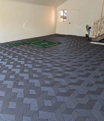 Carreaux de sol de garage Carreaux résistants aux taches d'huile et aux produits chimiques