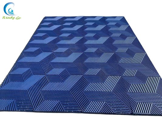 Dalles de garage 100% en matières premières PP de qualité supérieure, capacité de charge de plus de 40 tonnes