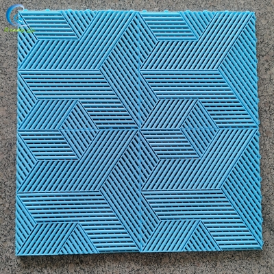 Carreaux de plancher de garage de haute durabilité Nouveaux matières premières Pp de premier plan Cliquez sur Installation